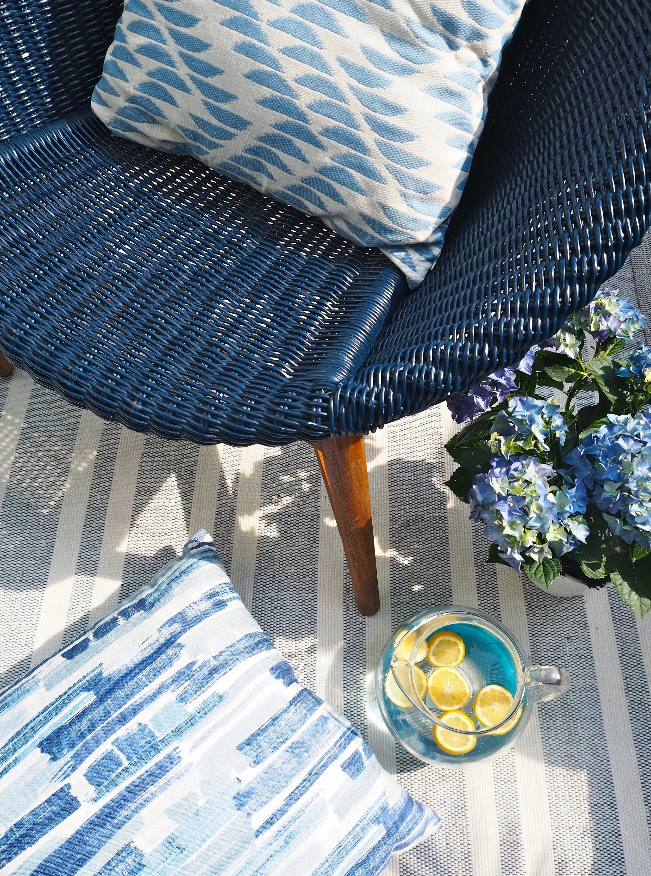 Blue Hues Bringing The Inside Out With Garden Furniture From Marks