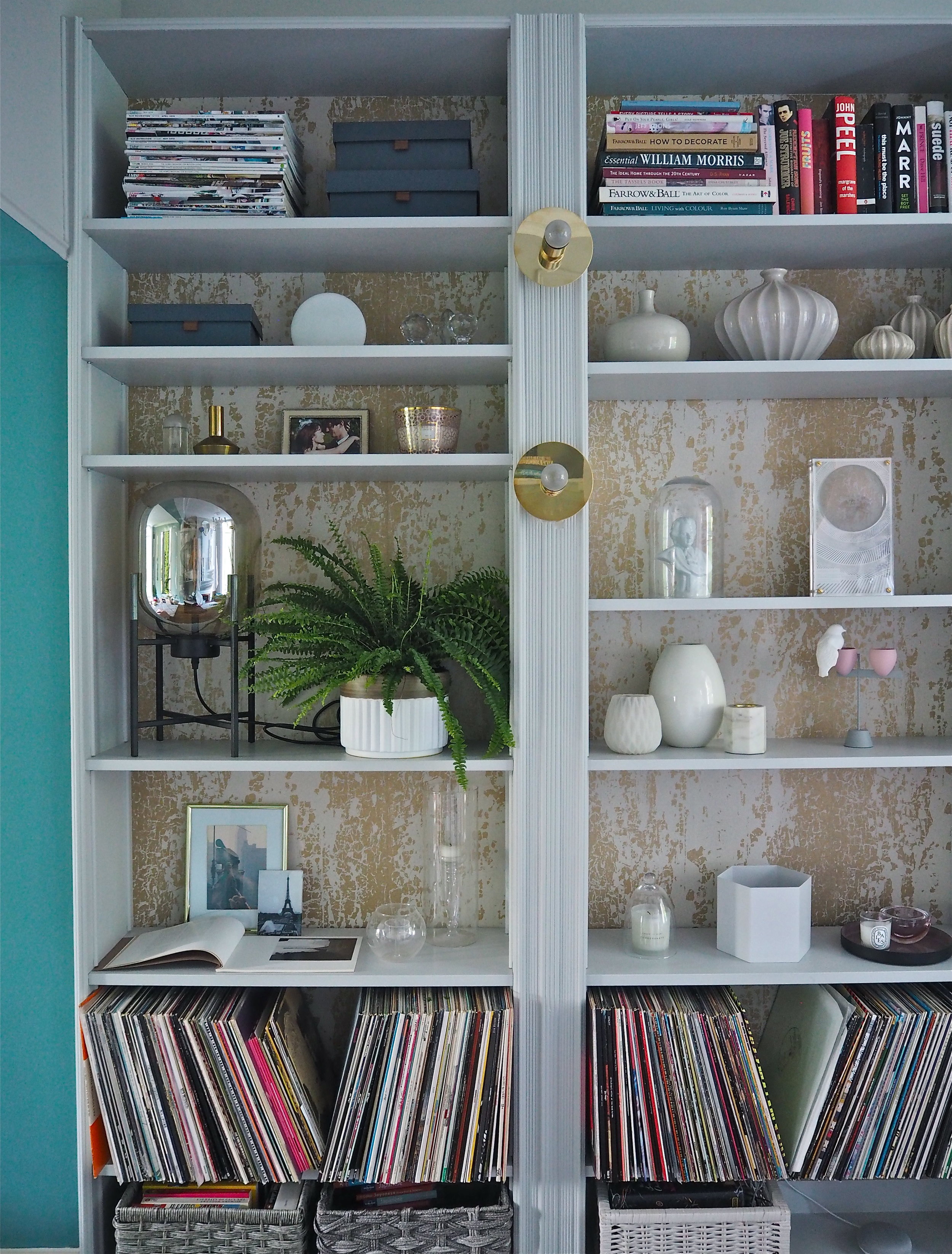 How I Created My Ikea Billy Bookcase Shelving Hack — MELANIE LISSACK
