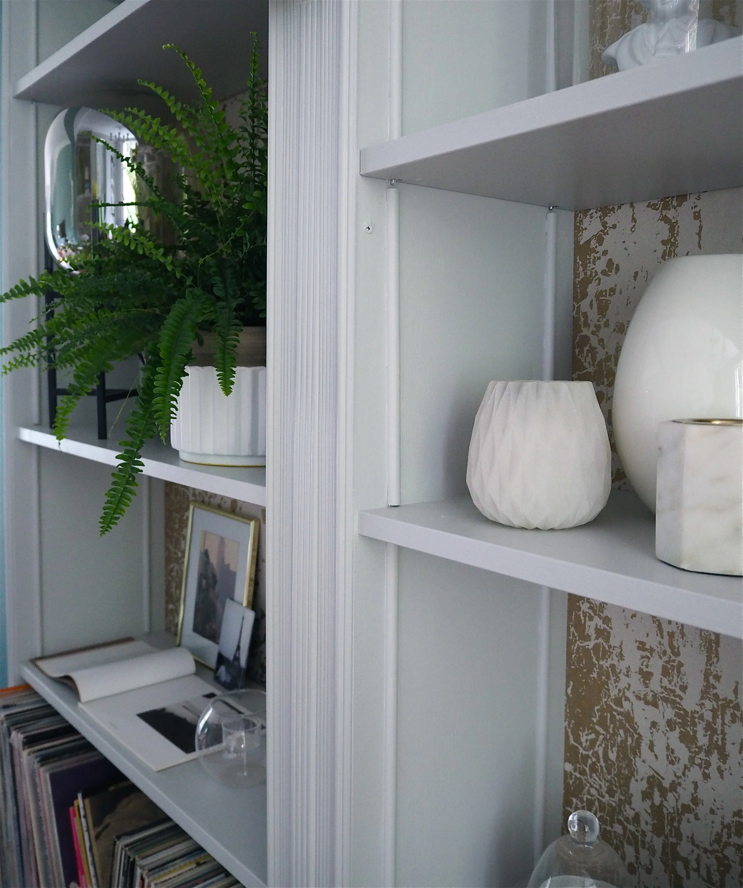 How I Created My Ikea Billy Bookcase Shelving Hack — MELANIE LISSACK