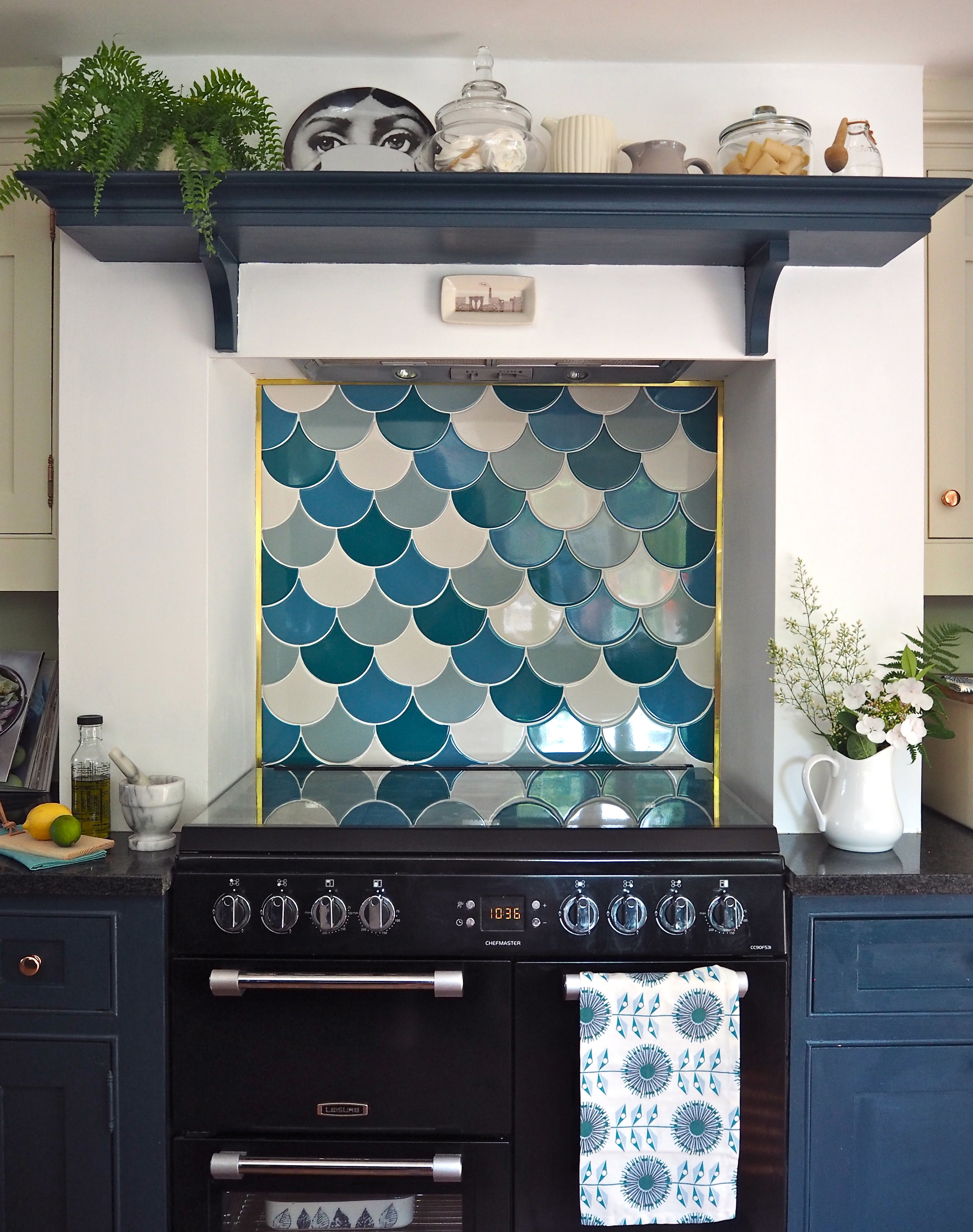 gift Dejlig Bøde DIY Kitchen Splashback With The Syren Tiles by Topps Tiles — MELANIE  LISSACK INTERIORS
