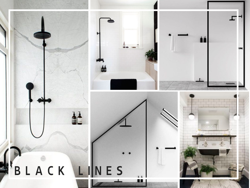 Black bathroom accessories: here's how to stay on-trend