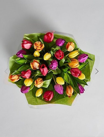 Large Spring Tulip Gift Bag
