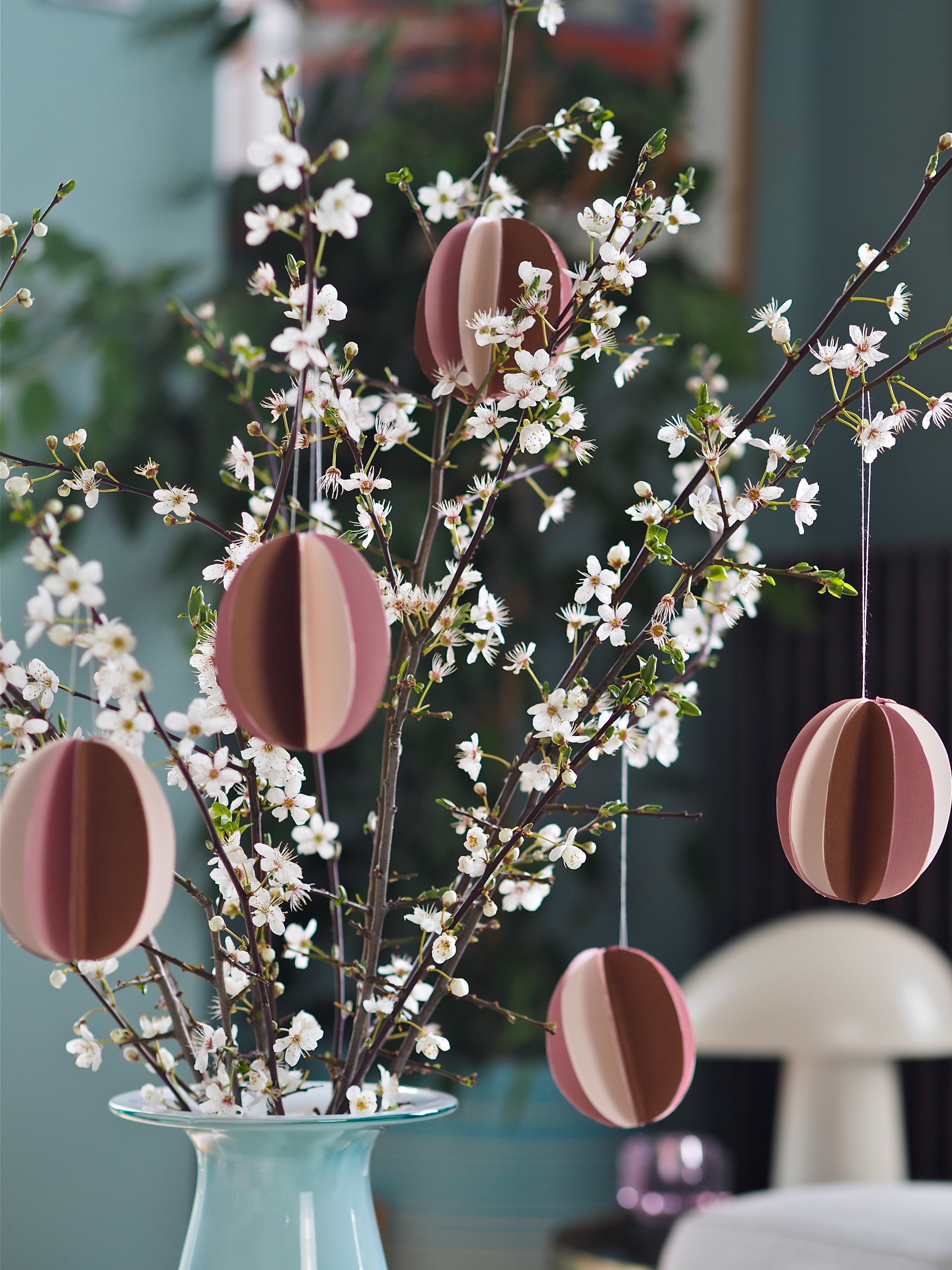 3D Easter Tree Paper Decorations