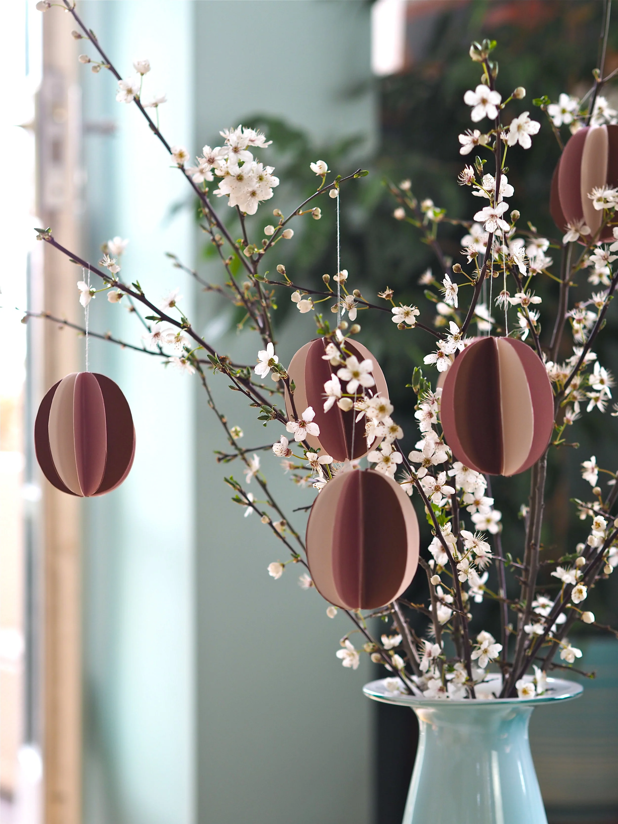 3D Easter Tree Paper Decorations