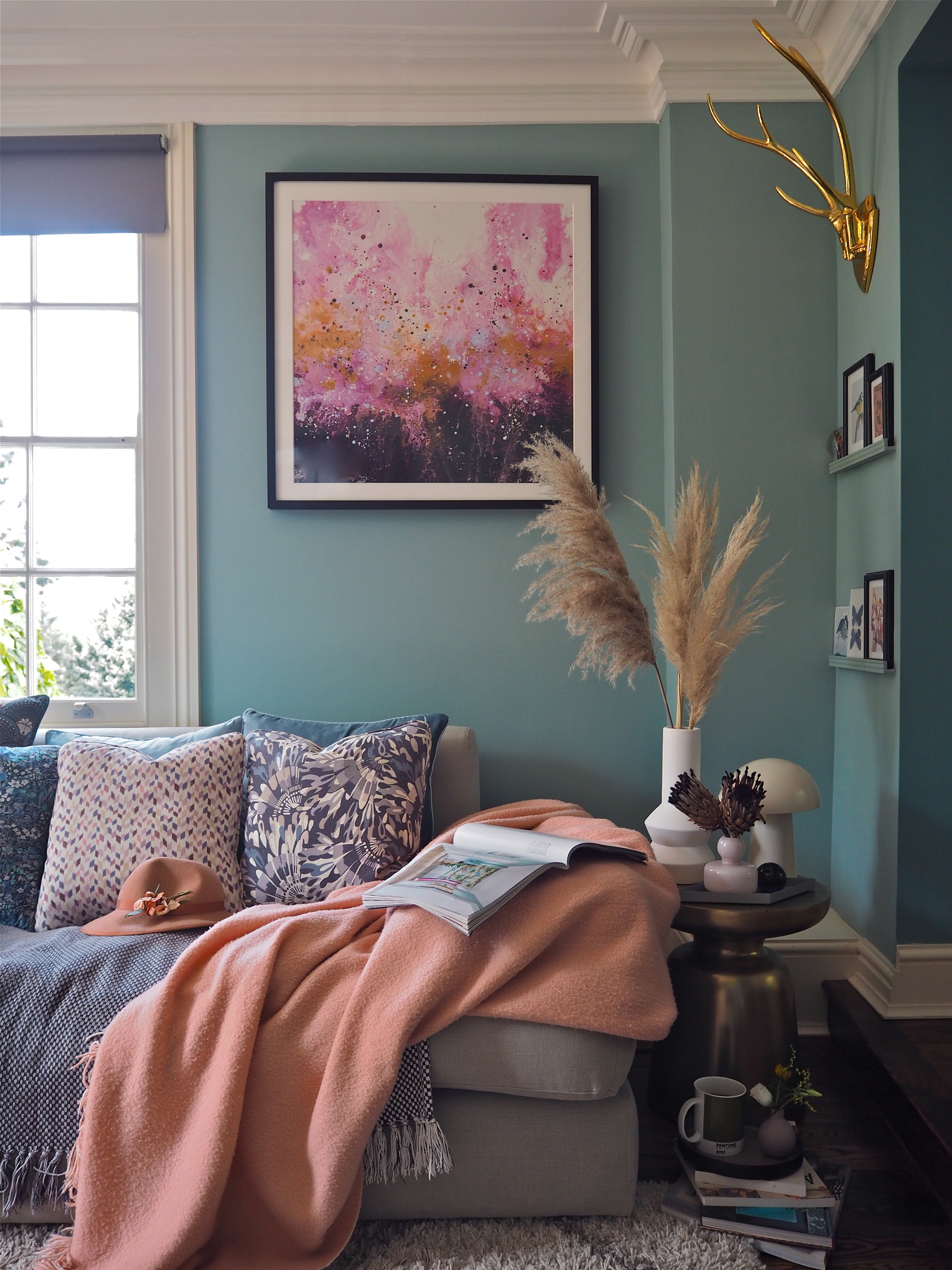 How to add colour in your home using art