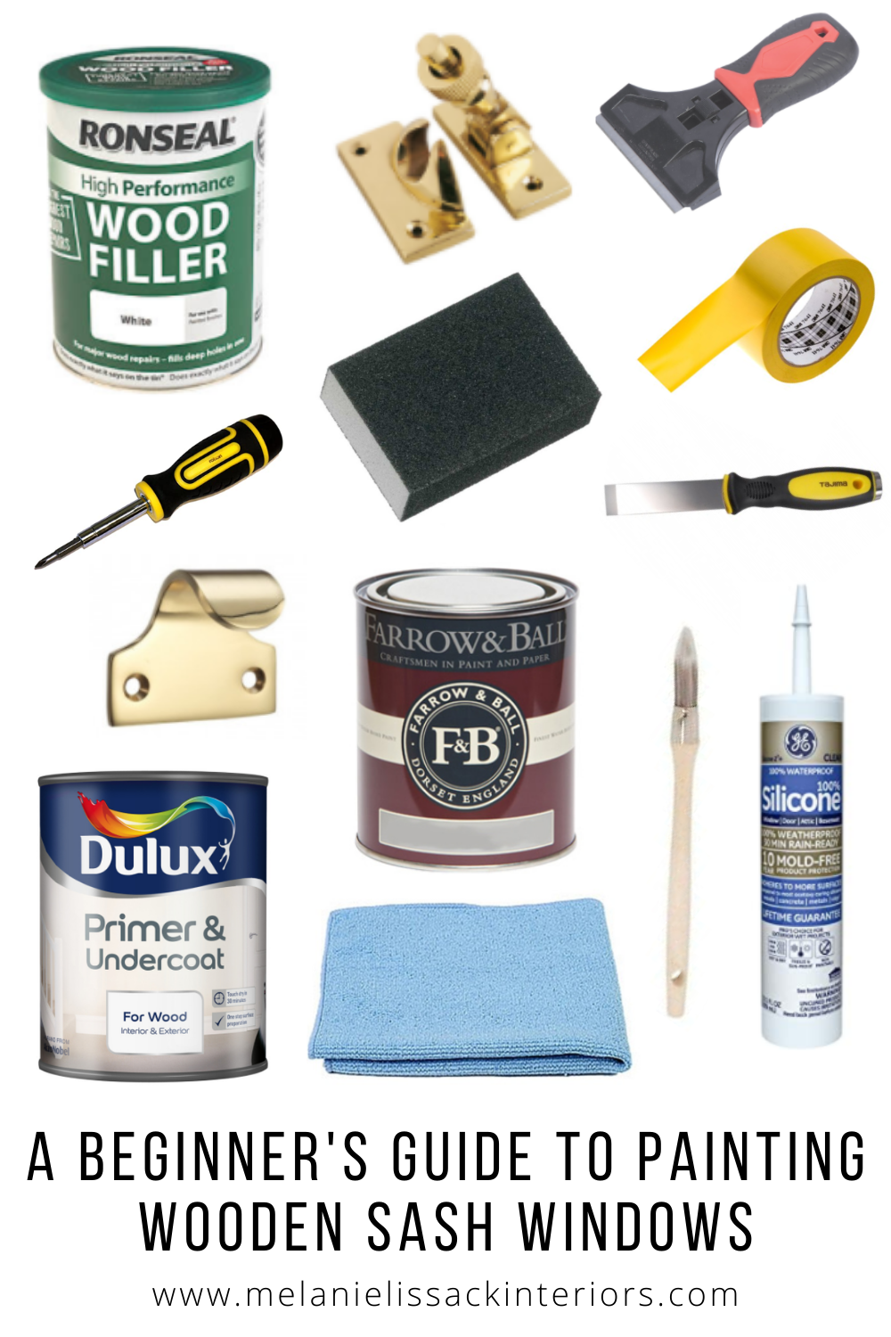 A beginner’s guide to painting wooden sash windows — MELANIE LISSACK