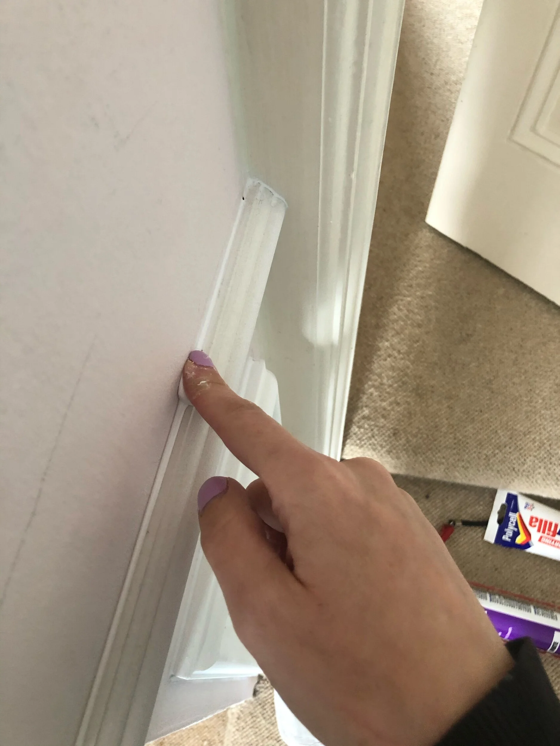 Caulk any gaps and joins for a professional finish.