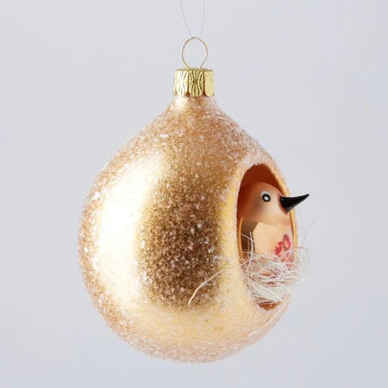Nesting Robin Christmas Tree Decoration, £22. The Conran Shop