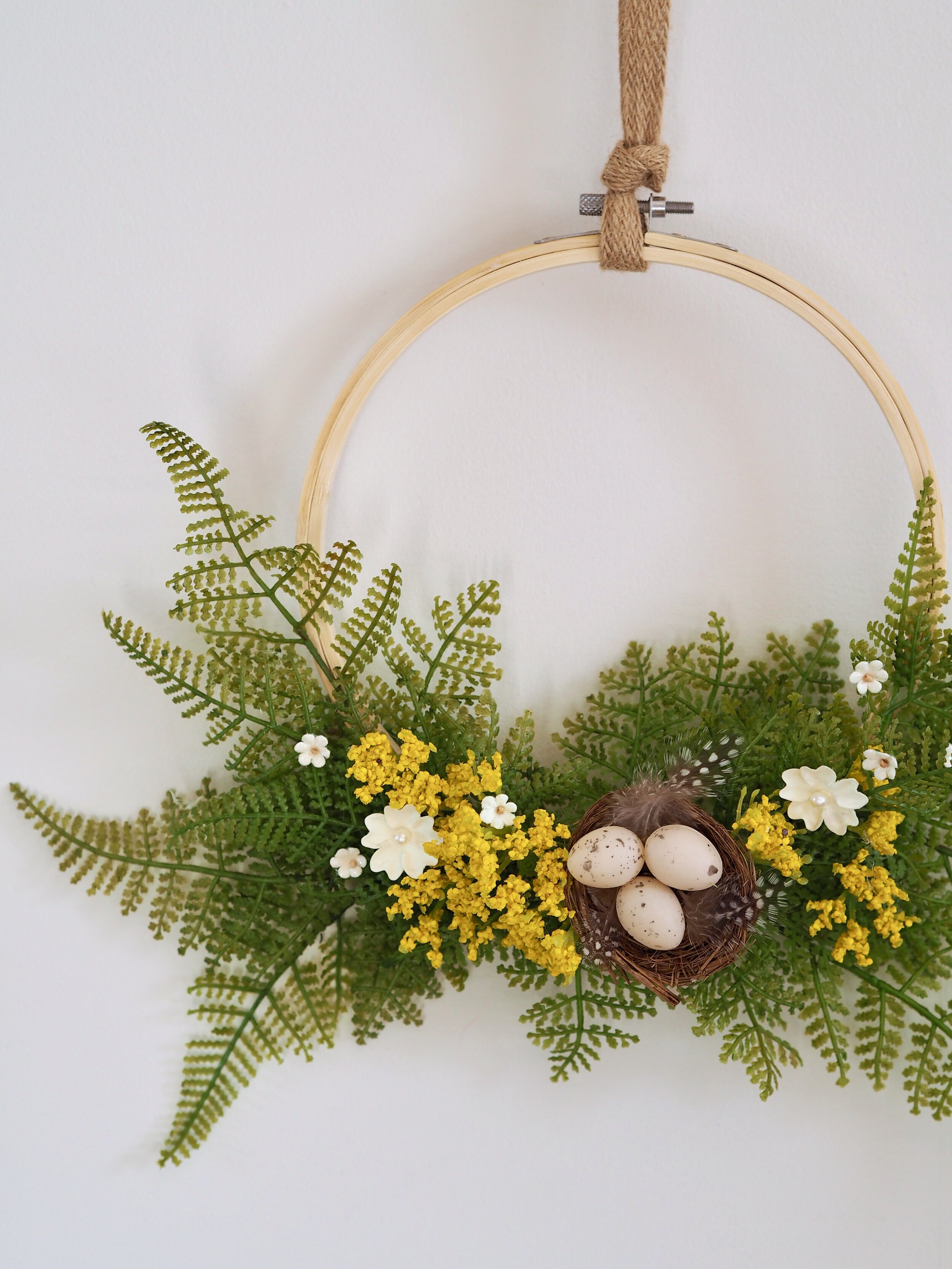Interior Easter Door Wreath