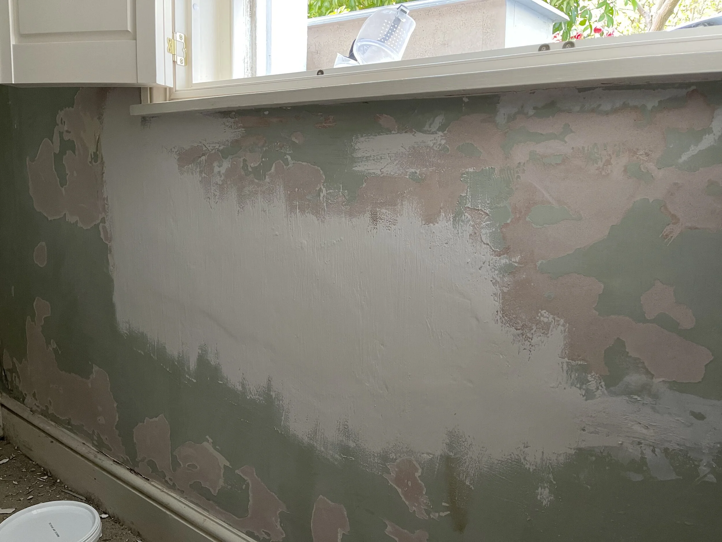 After the first coat of One Strike.