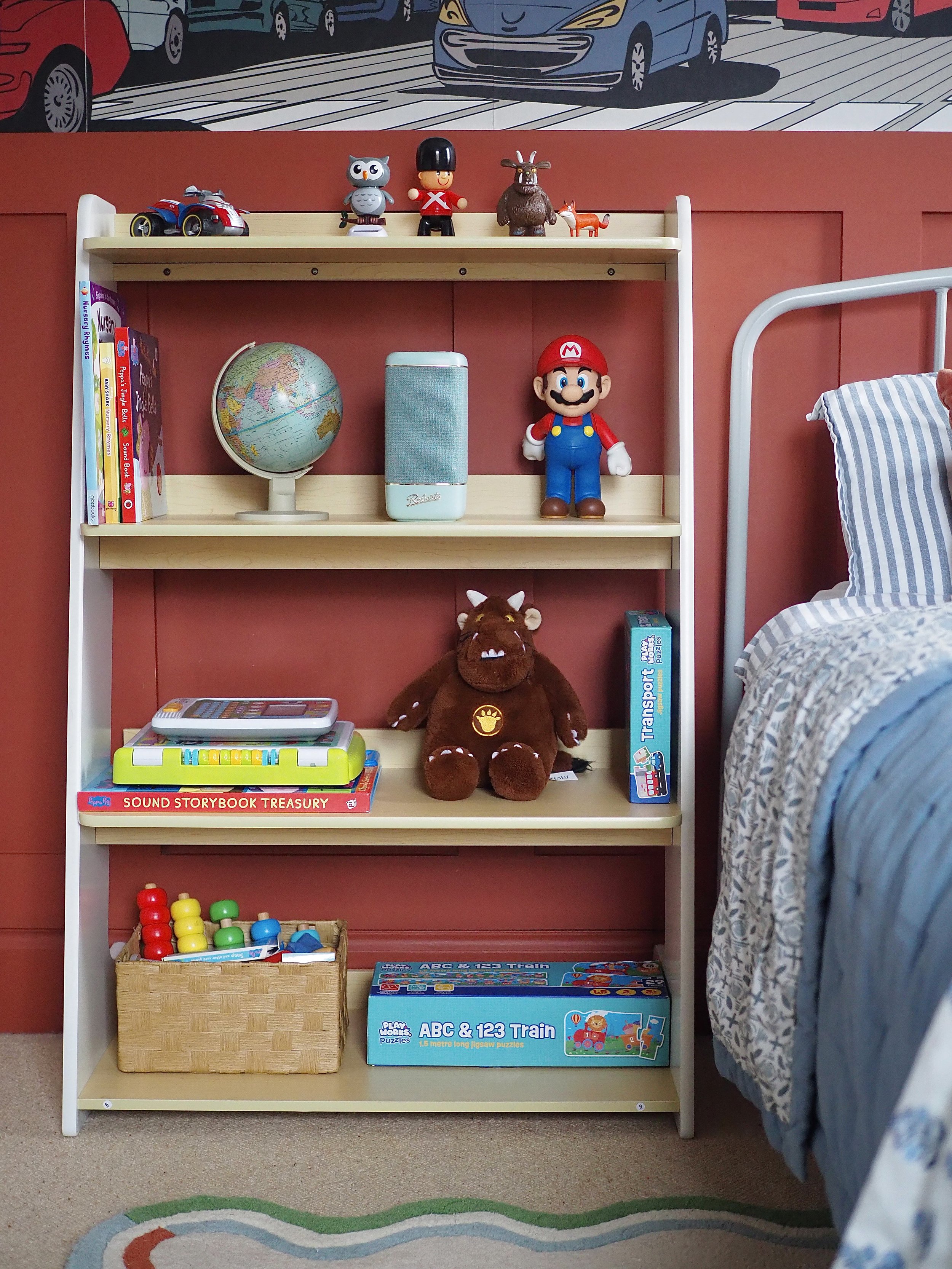 kids bookcase bedroom
