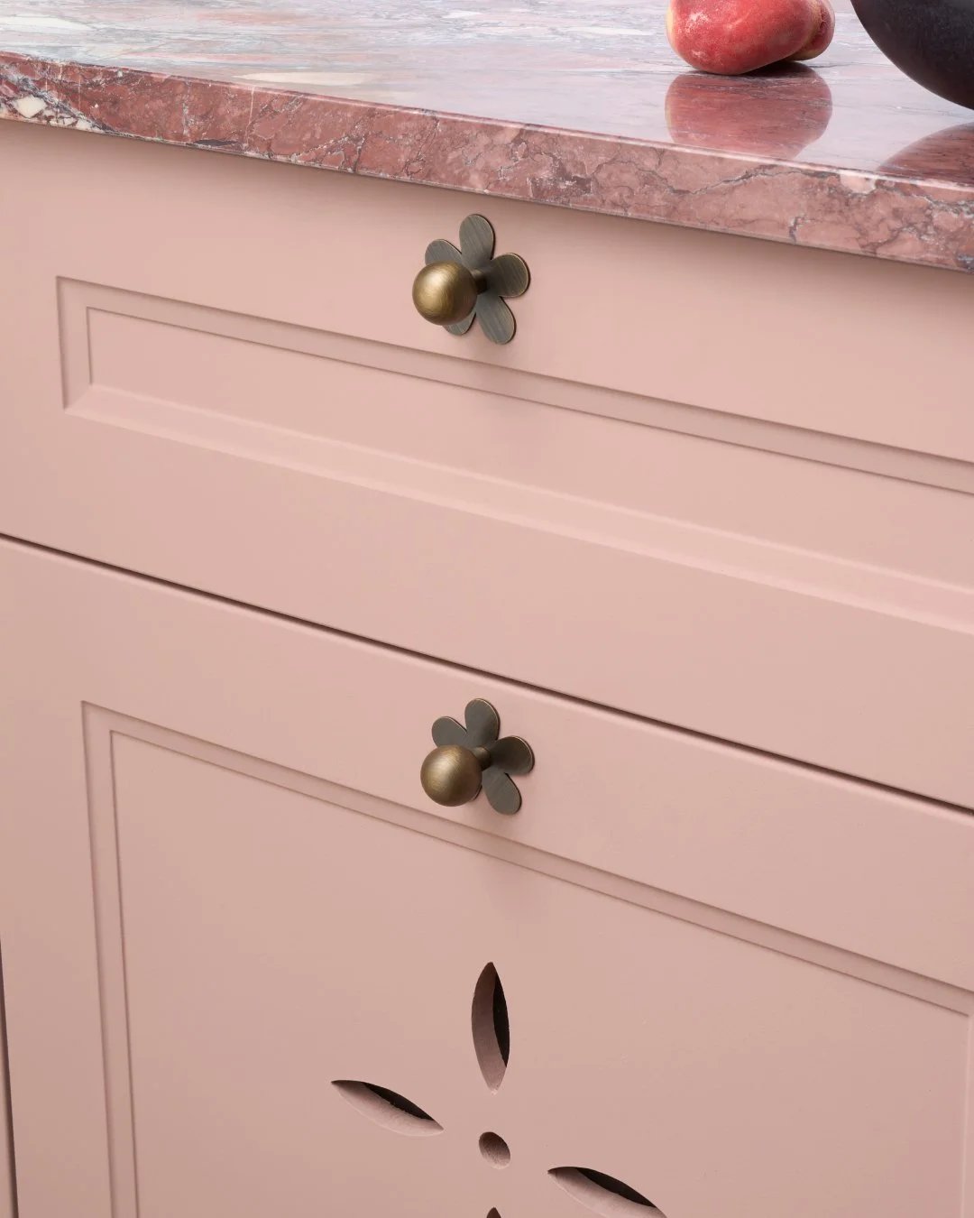 flower knob kitchen hardware