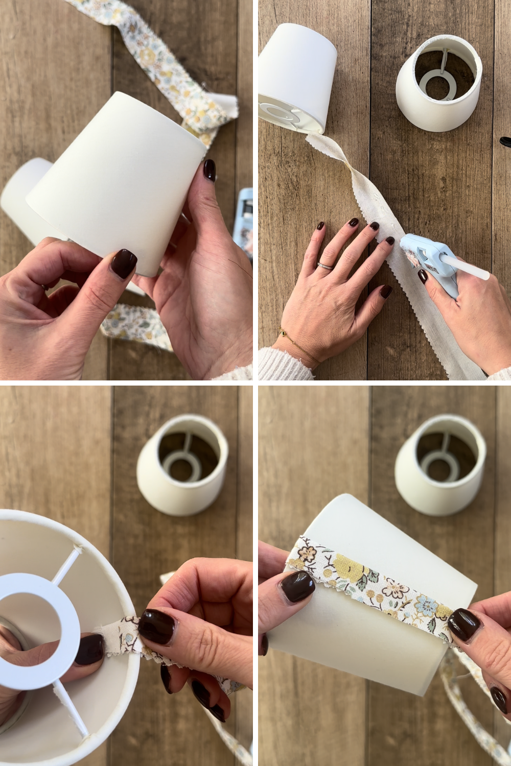 how to make a pleated lampshade