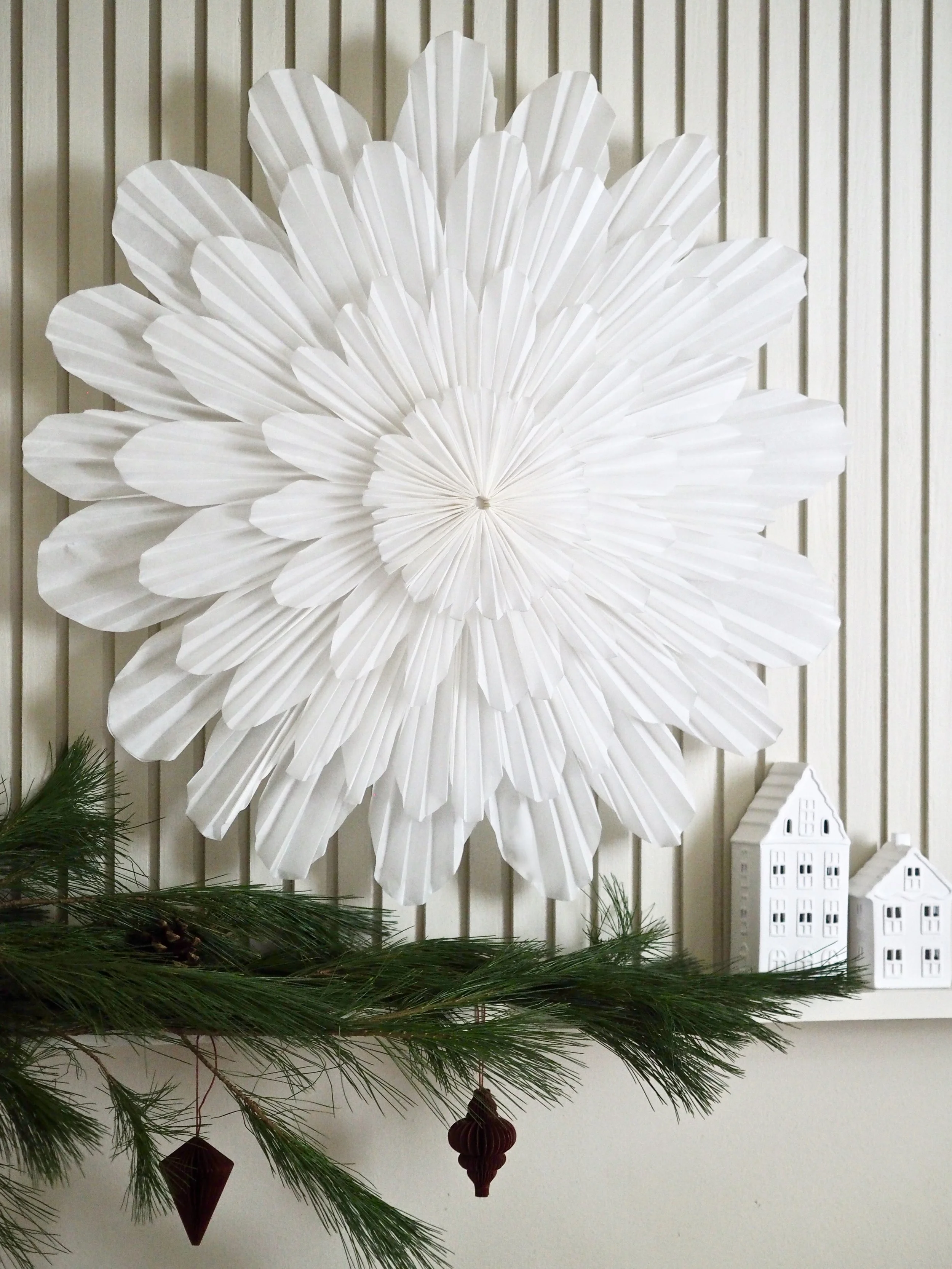 DIY Scandi Paper Christmas Snöblomma Star
