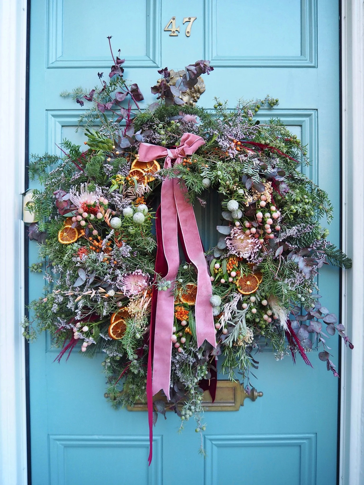 homemade christmas wreath