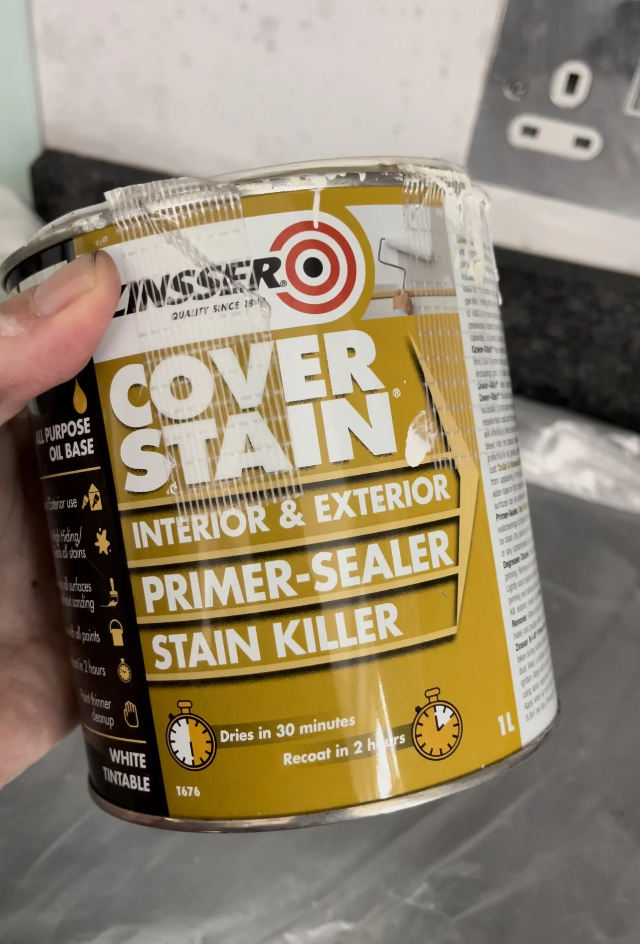 How To Stop Grease Stains Coming Through Paint With This Great Primer
