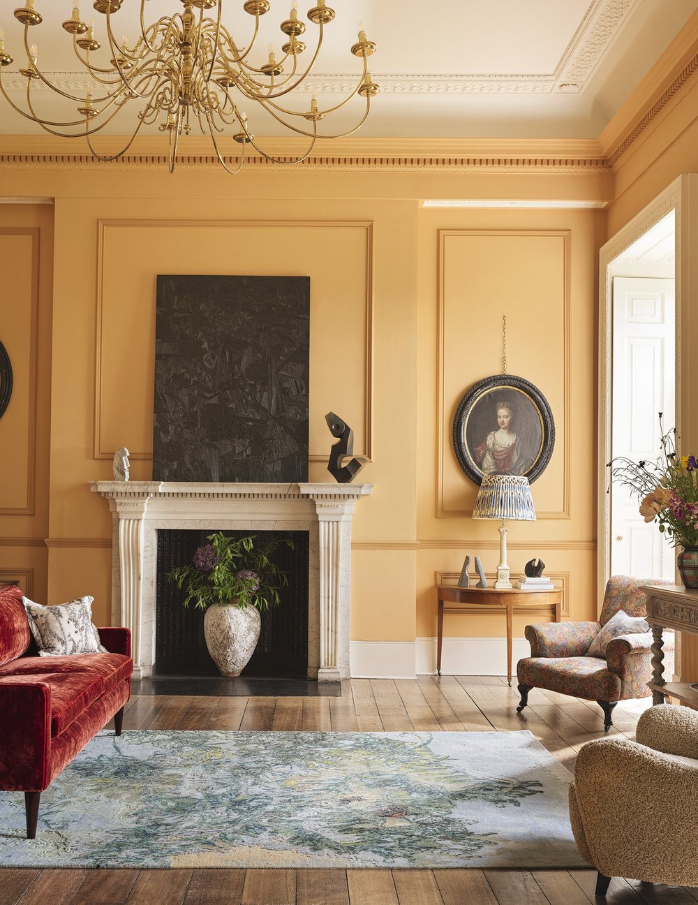 Discover the Enchanting English Garden Pressed Flower Rug Collection by ...