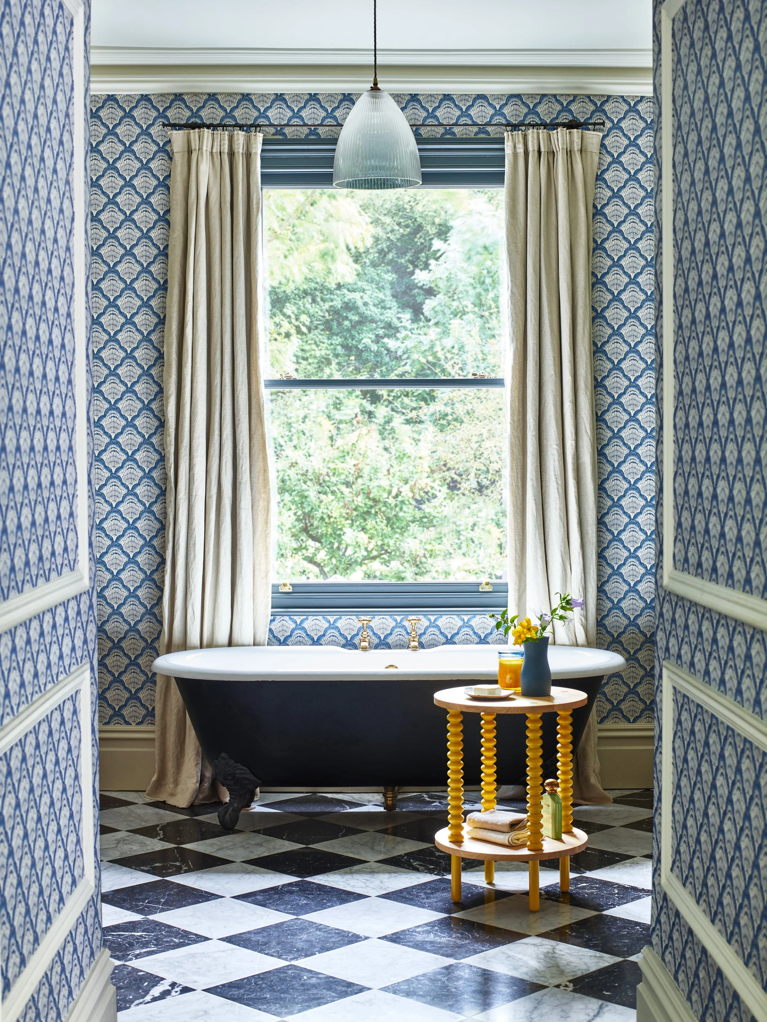 1838 Wallcoverings VA II UPPR-179-04 Calico Shell - Colbalt.jpg
