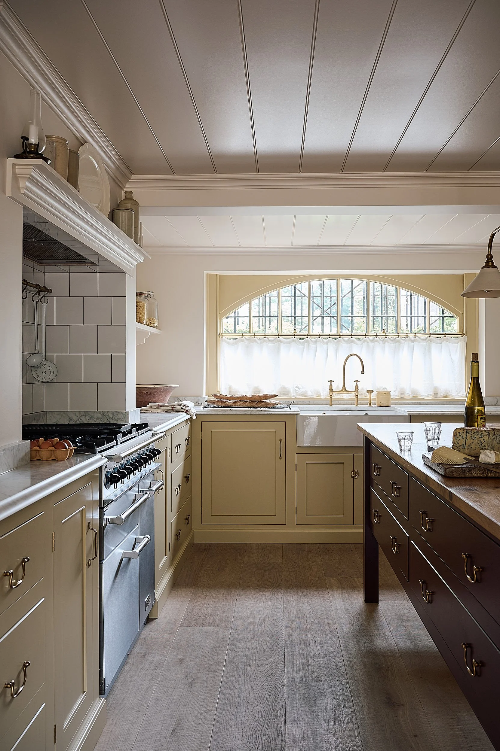 yellow kitchen devol