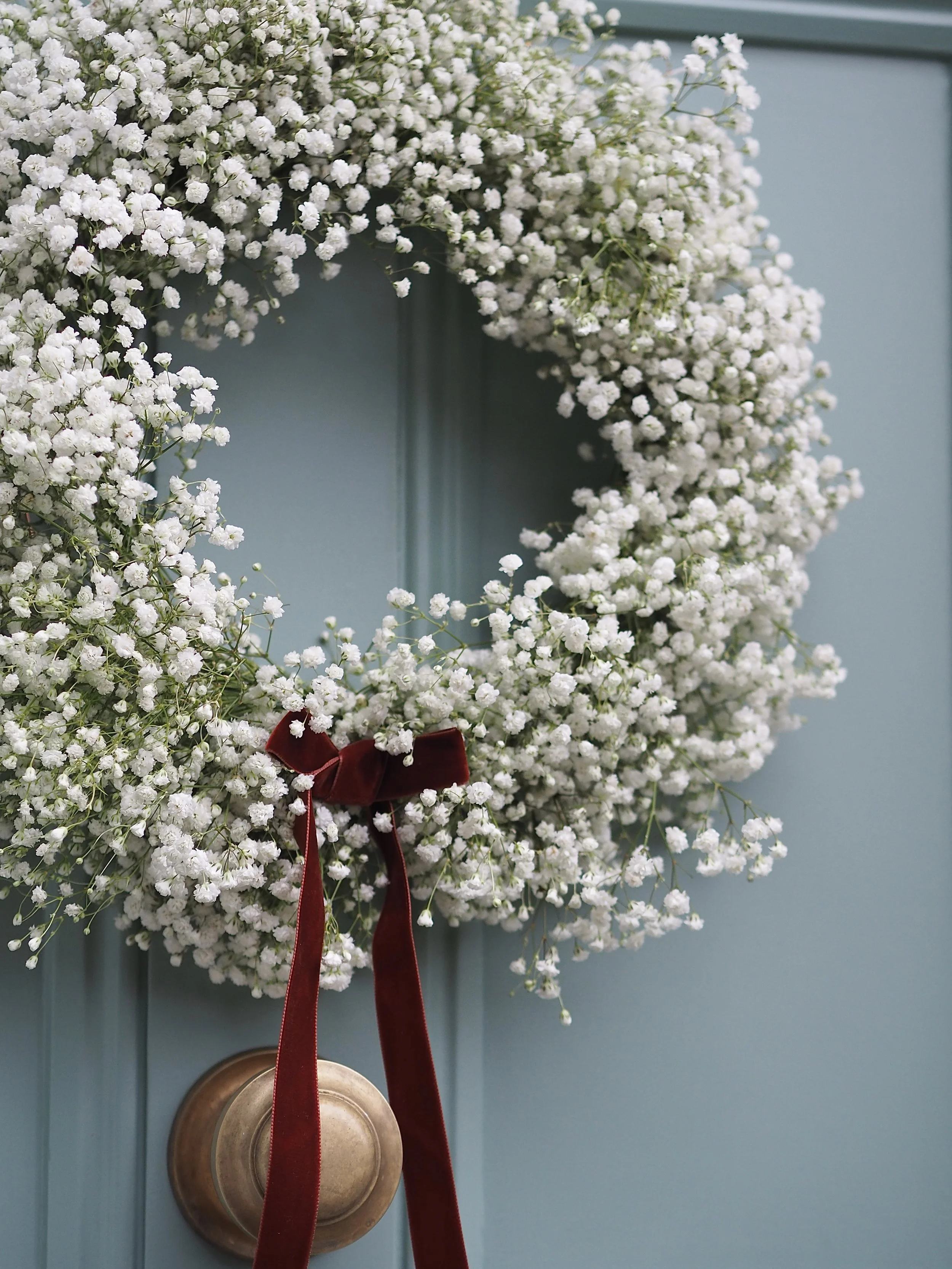 gypsophila wreath