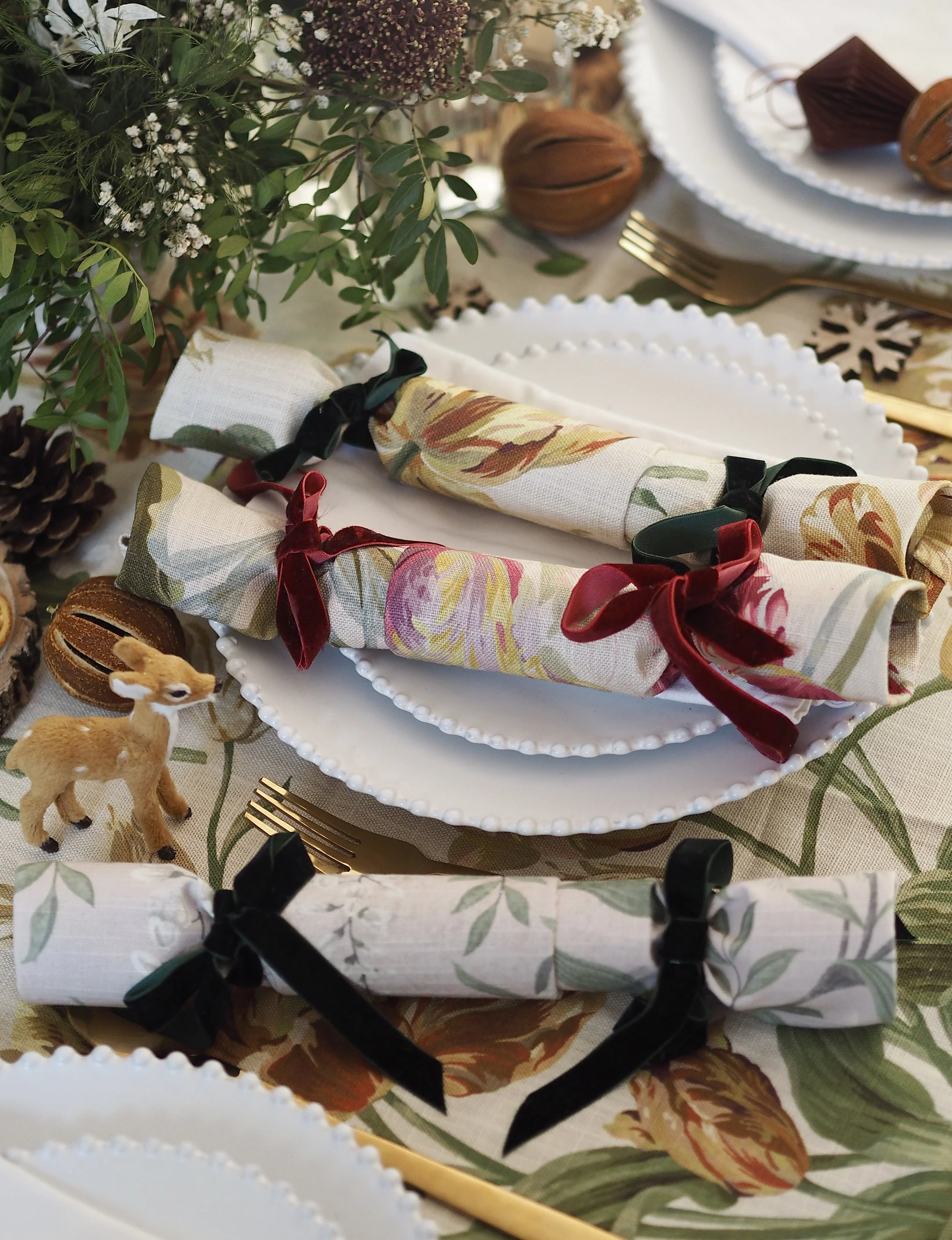 DIY Fabric crackers