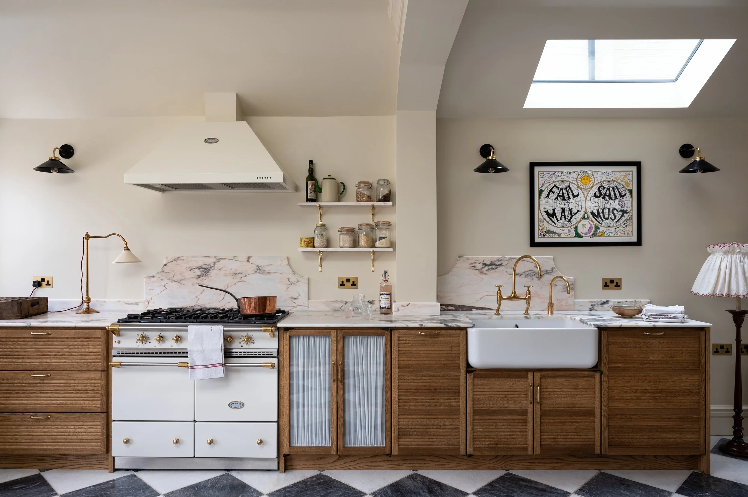 Mid-Century Style Wood Kitchen By deVOL