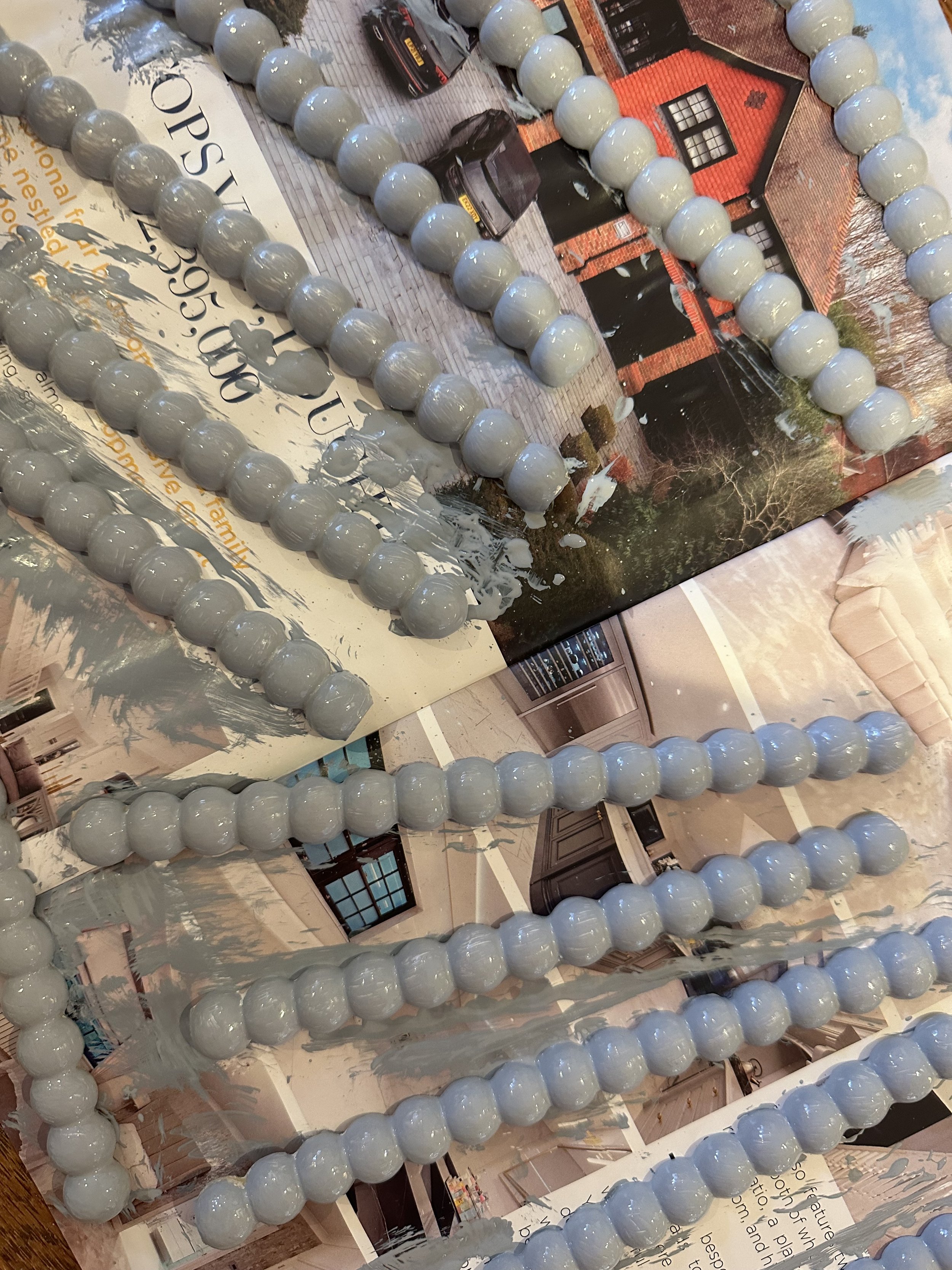 Bobbin detailing for upcycle