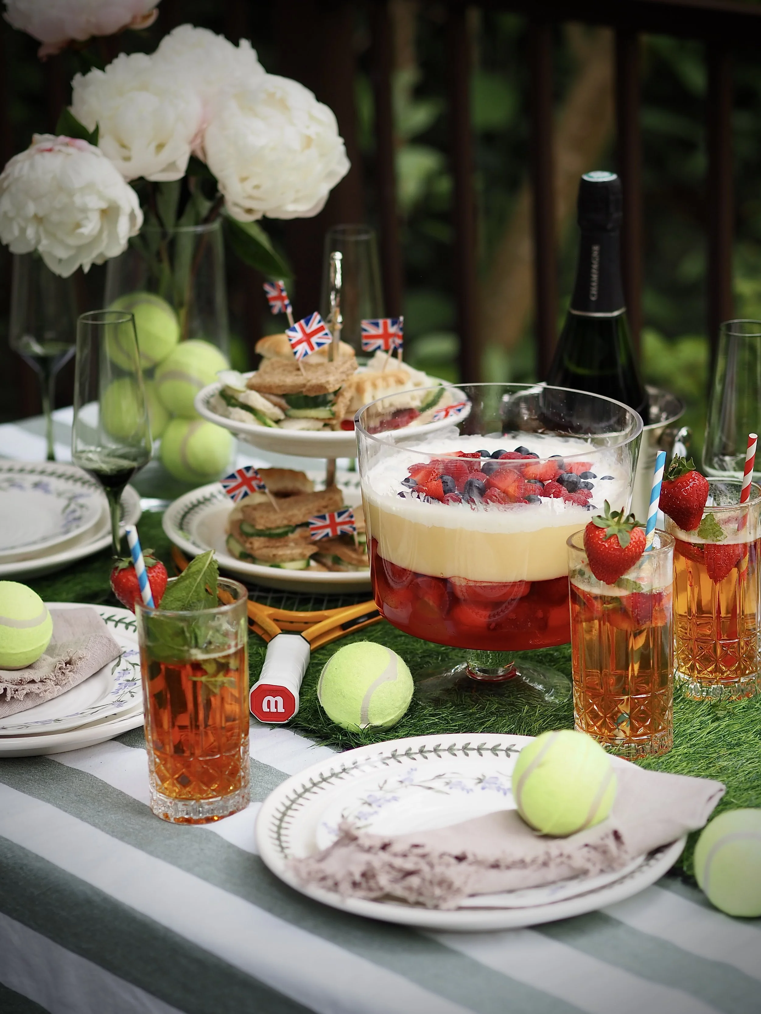 wimbledon party decor