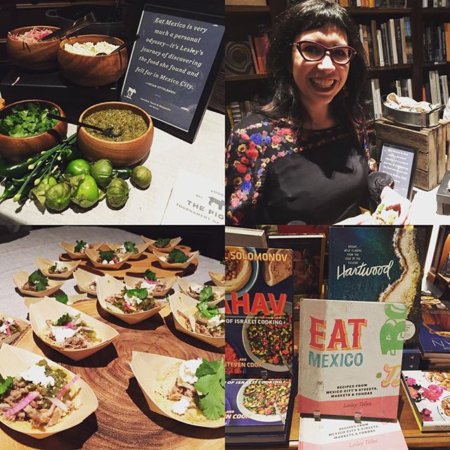 Had a blast at the @food52 Piglet Awards party tonight. There was a taco station inspired by Eat Mexico!