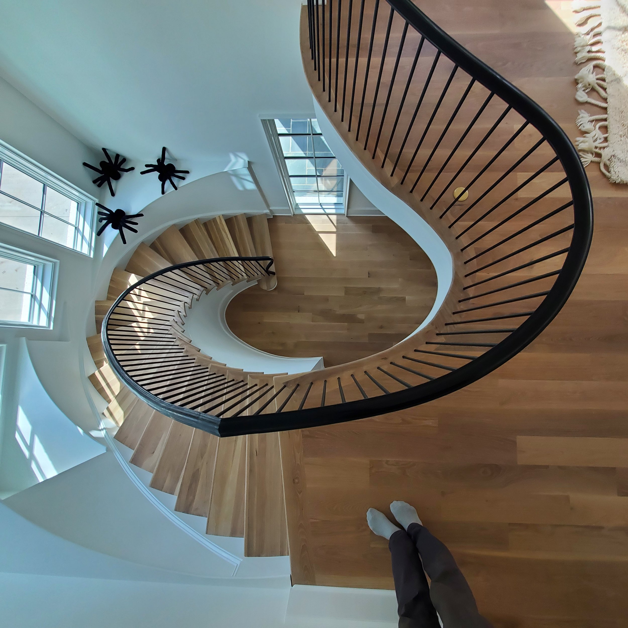 Top View of Railing