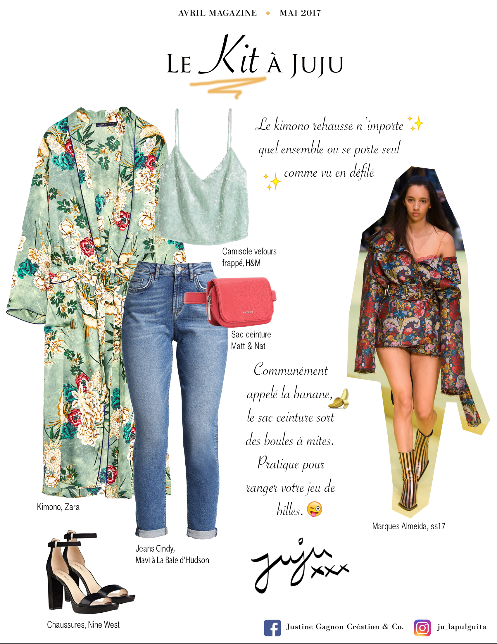 Le kit à Juju - mai