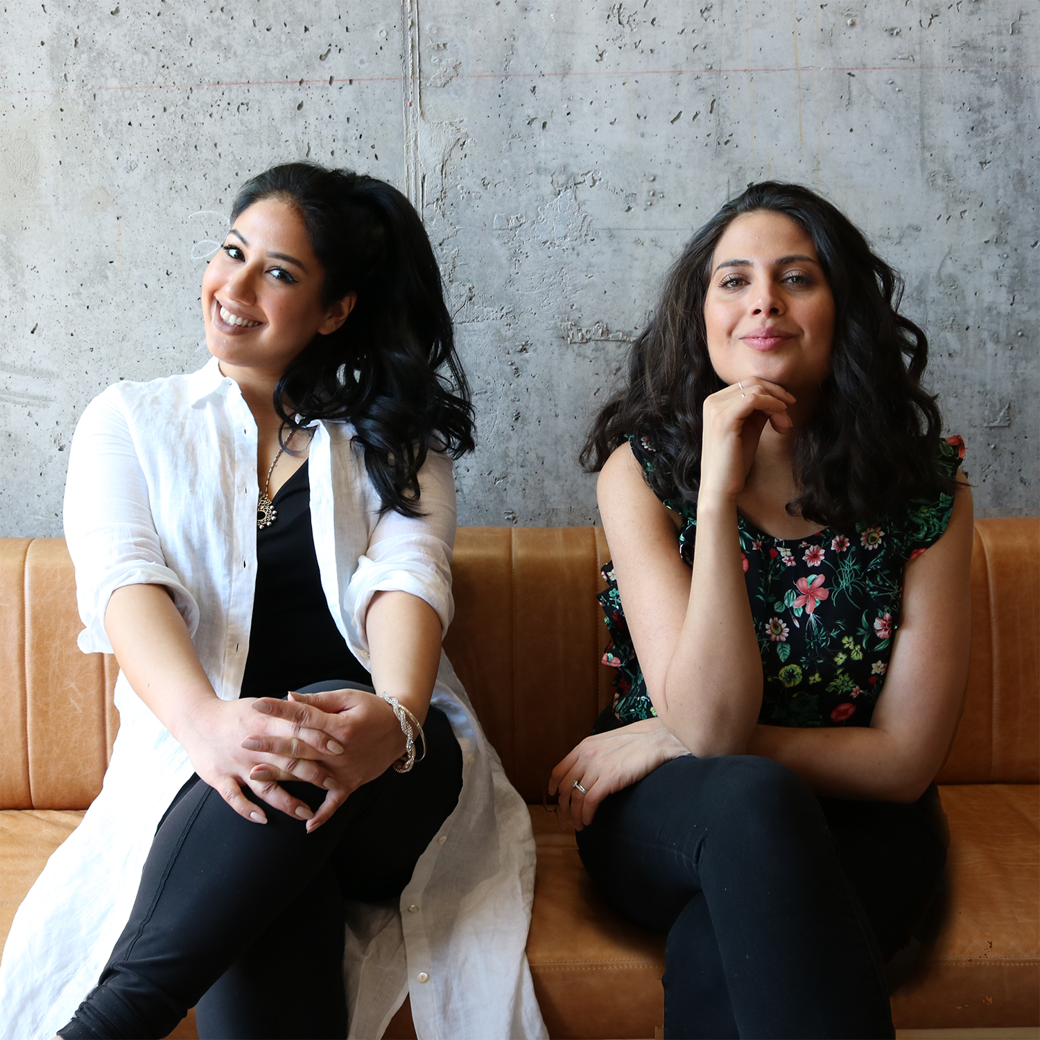 Kavita Ajwani et Diana Eskander, organisatrices de l'évènement "He said, she said, Bridging the gap between Tinder & love"