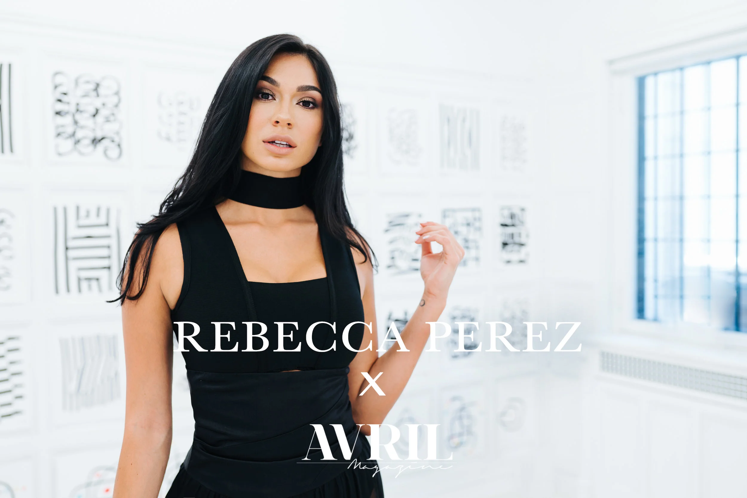 Vidéo des coulisses du shooting avec Rebecca Perez