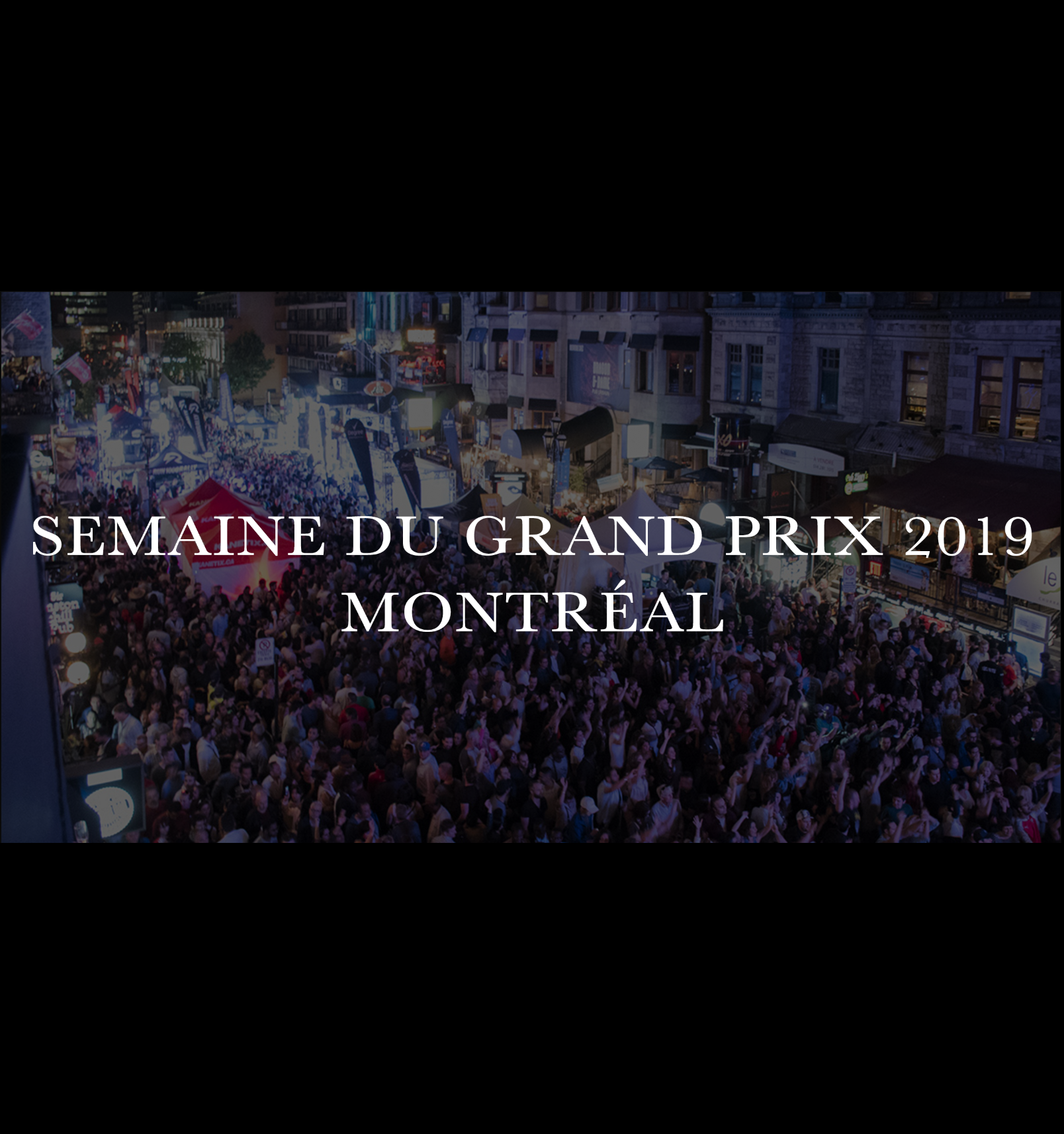 SEMAINE DE LA F1 - 2019