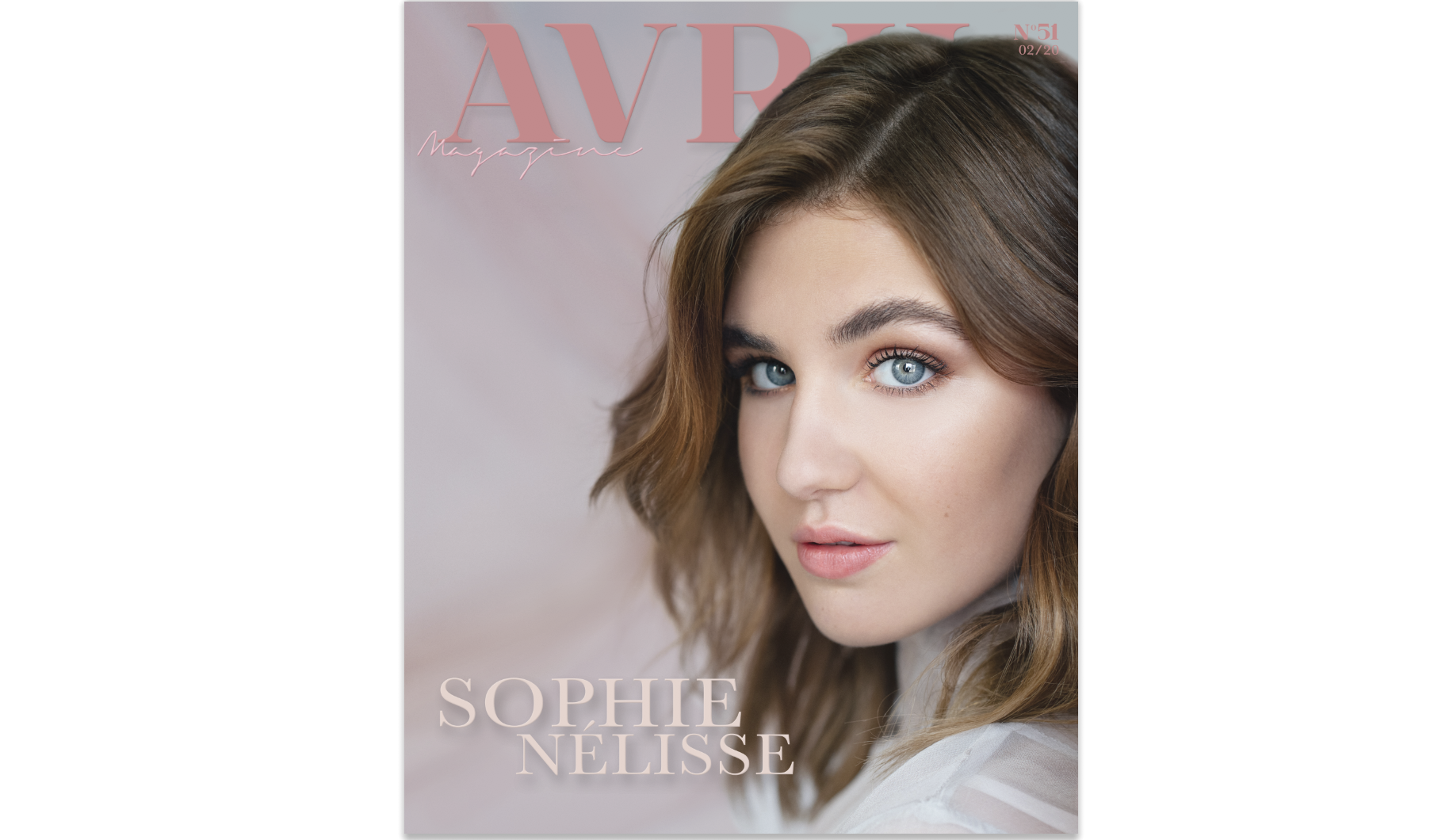 Couverture de février - Sophie Nélisse