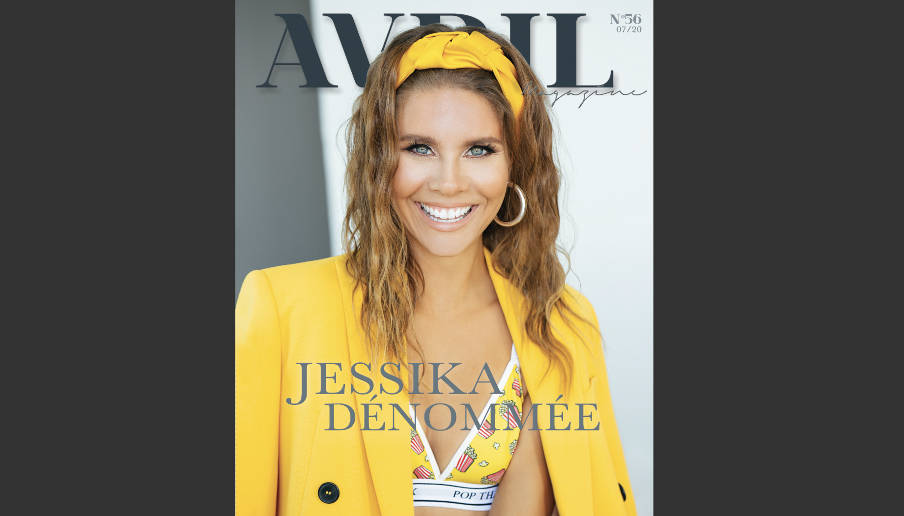 Couverture de juillet - Jessika Dénommée