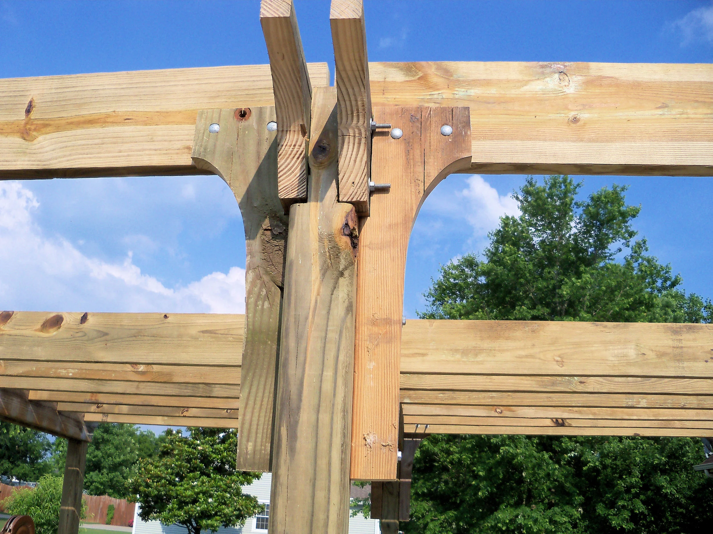 Back Yard Pergola by Ralph Bagnall — Woodcademy