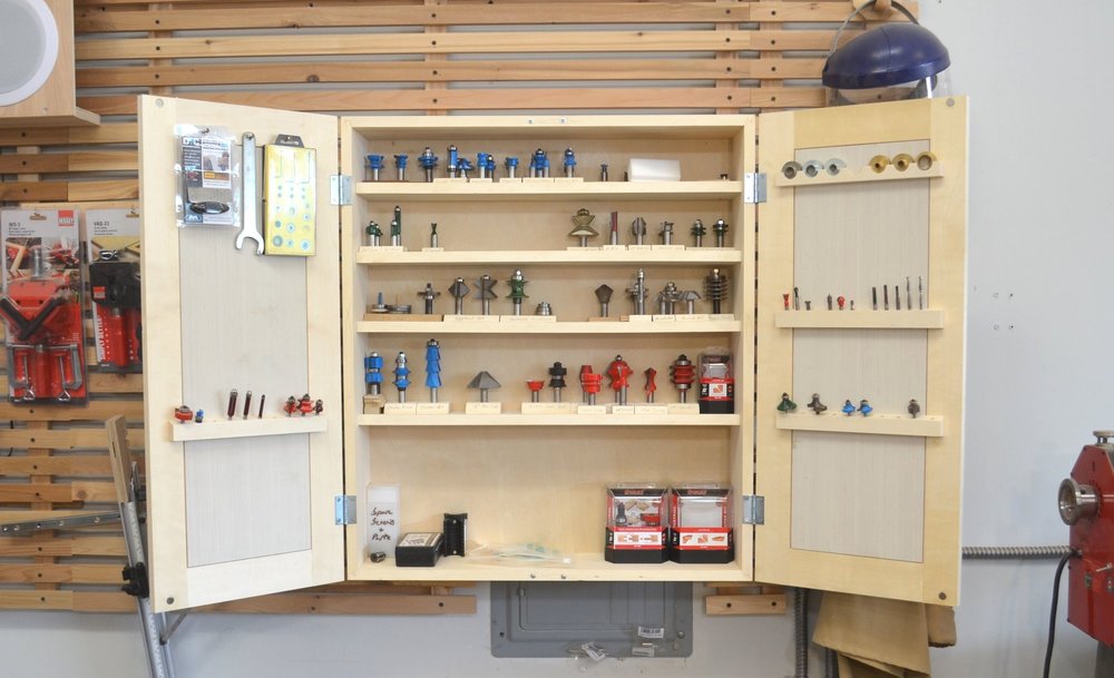 Build A Router Bit Cabinet Woodcademy