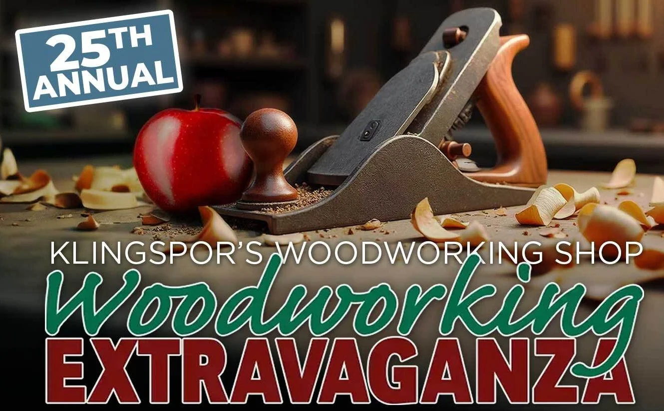 Klingspor’s 25th Annual Woodworking Extravaganza