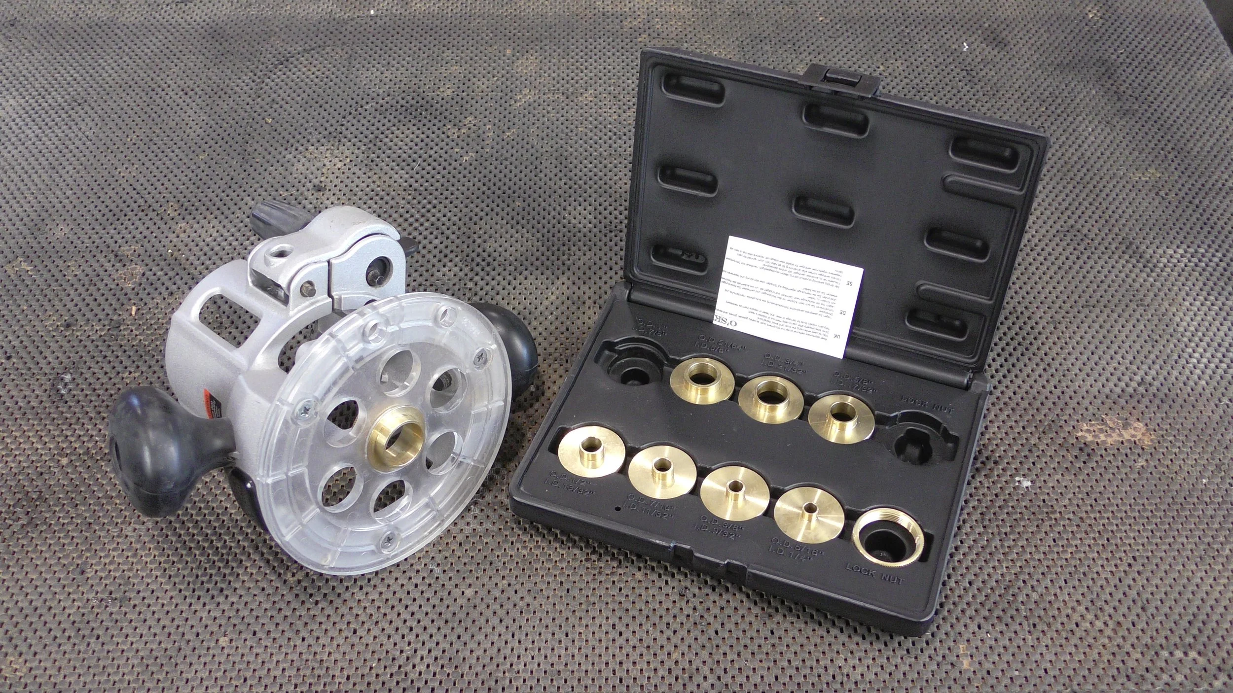 Using Router Guide Bushings