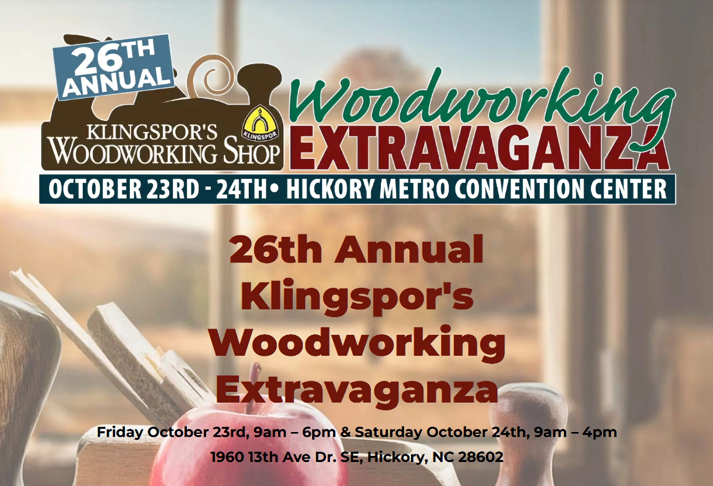 Klingspor Woodworking Extravaganza