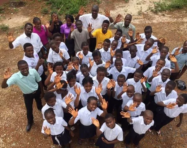 New staff and students on their first day of the Autumn Term 2019