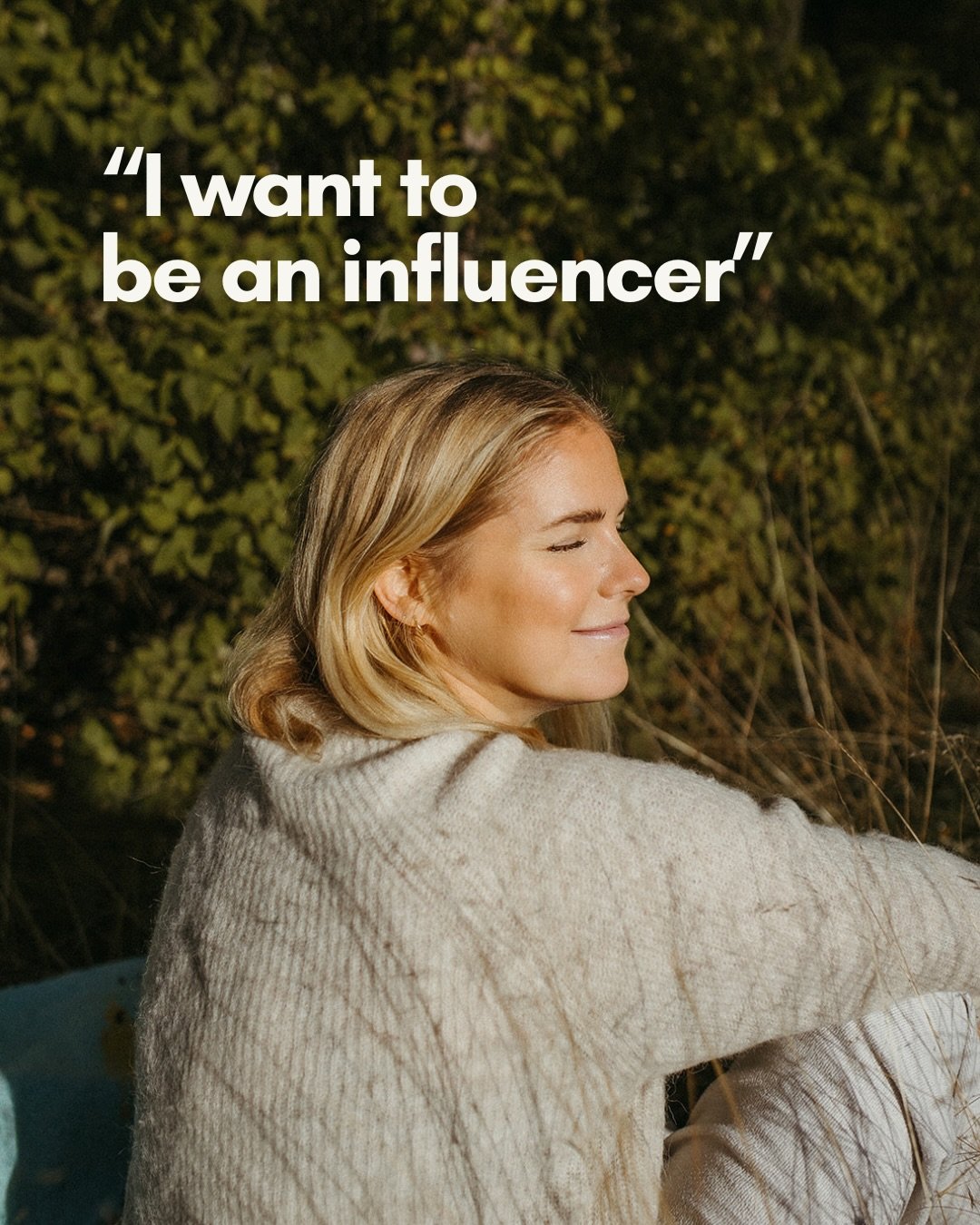 This is what I want my influence to be :)

To remind you that it&rsquo;s not too late. That you can start over. That you can trust yourself. And that you are right on time.

Follow along 💌