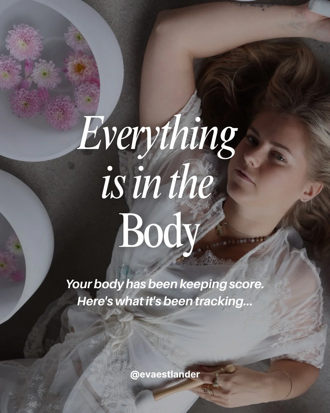 Your body has been keeping score.

Not to punish you. To protect you.

Every emotion that moved too fast to feel, every moment you pushed through when you needed to stop, every time you said &ldquo;I&rsquo;m fine&rdquo; and meant the opposite - your 