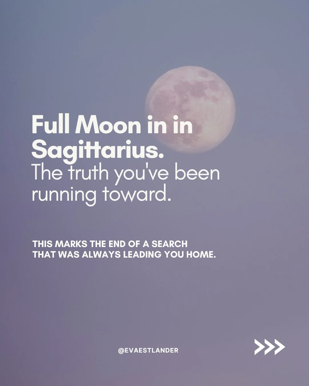 May 31st. Full Moon in Sagittarius. 🌕♐️

This one is not here to let you play small.

Sagittarius rules truth, expansion, and the courage to actually go. 
Under this moon we are asked to release the limiting beliefs, the outdated stories, the ways w