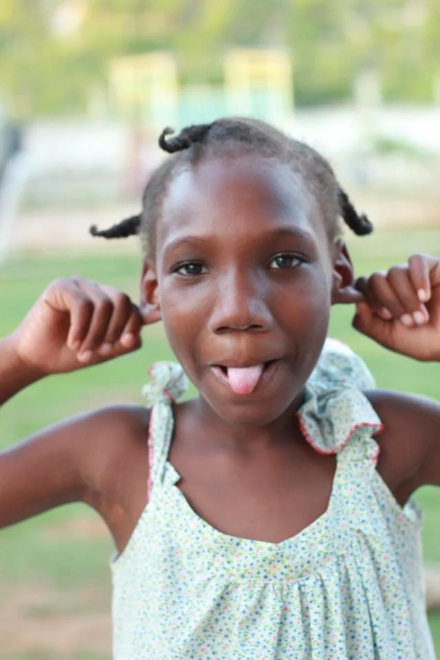 Claire (our sponsor child) from the Hands & Feet Project