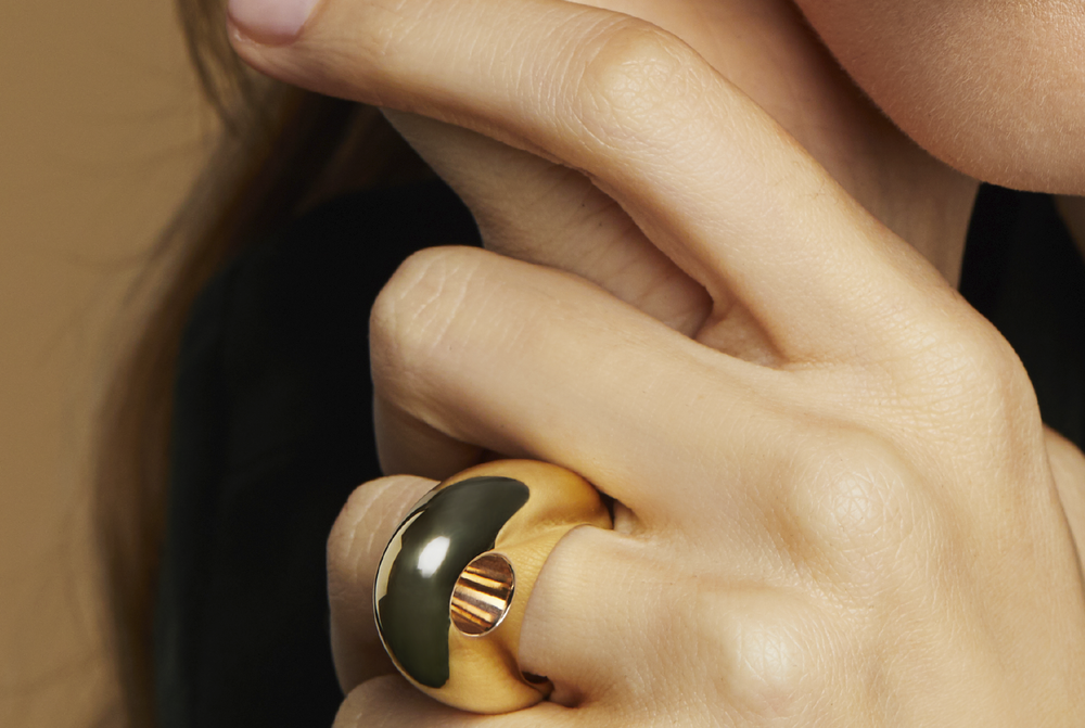 Futura releases the design of iconic artist MAN RAY . Limited Edition. 18kt Certified Fairmined Ecological Gold.