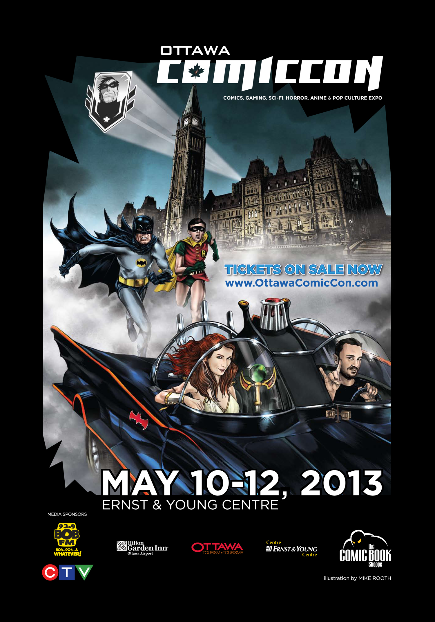 Poster for 2013 Ottawa ComicCon