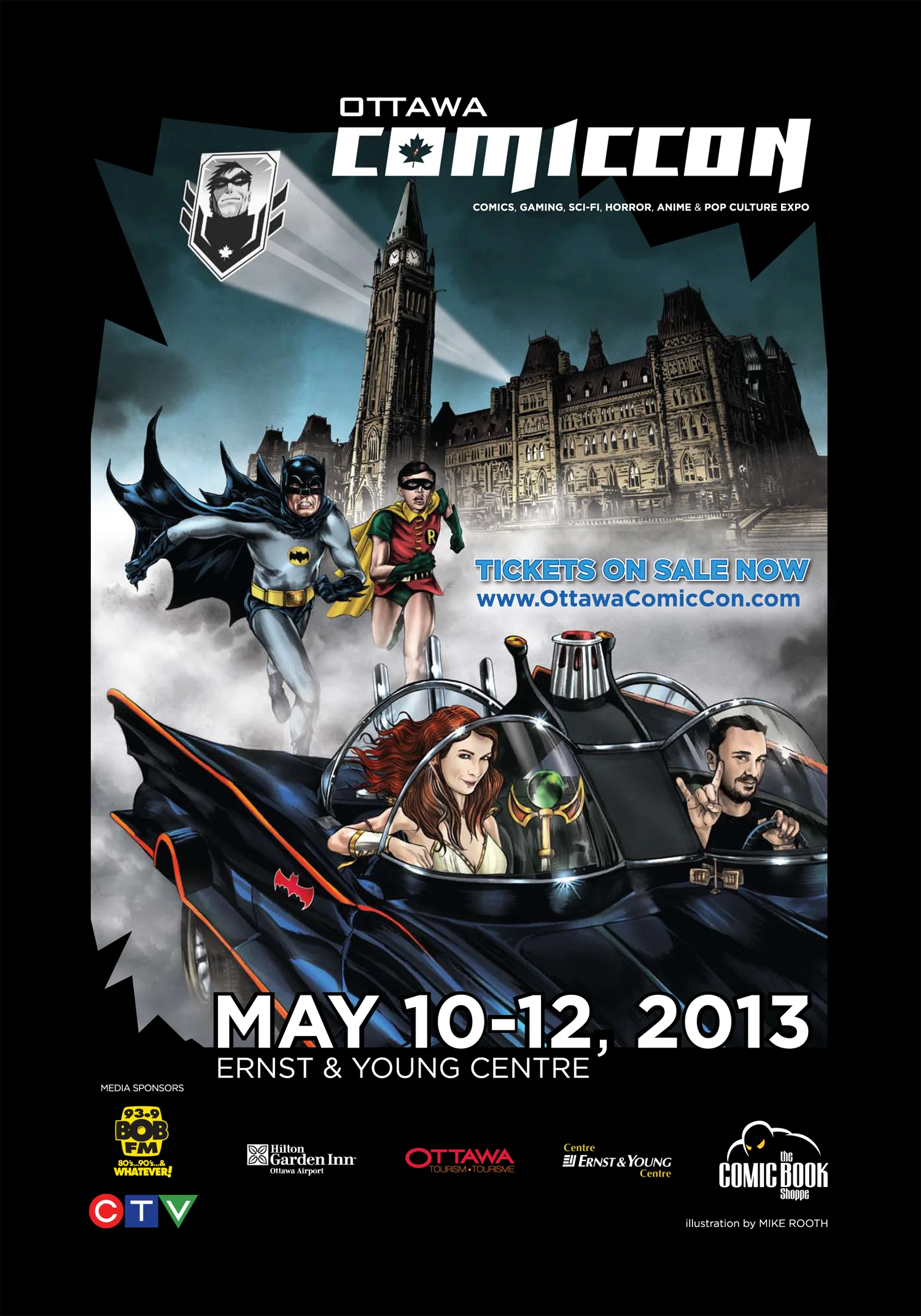 Poster for 2013 Ottawa ComicCon