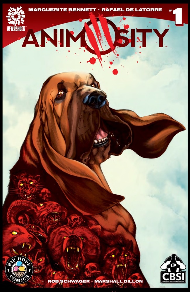 Animosity #1 variant cover, Aftershock Comics